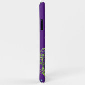 Blaubeermuster mit Libellen Case-Mate iPhone Hülle (Hinten/Rechts)