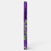 Blaubeermuster mit Libellen Case-Mate iPhone Hülle (Hinten/Links)