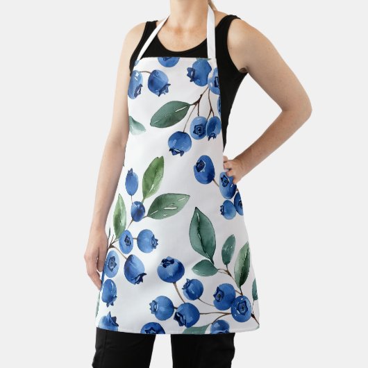 Blaubeermuster Schürze (InSitu)