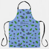 Blaubeermuster-Schürze Schürze (Vorderseite)