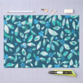 Blaubeermuster Seidenpapier (Handwerk)