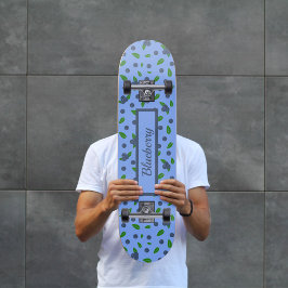 Blaubeermuster Skateboard