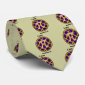 Blaubeerpu Krawatte (Gerollt)