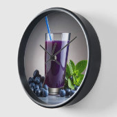 Blaubeersaft Uhr (Winkel)