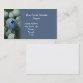 BlaubeerVisitenkarte Visitenkarte (Vorne/Hinten)