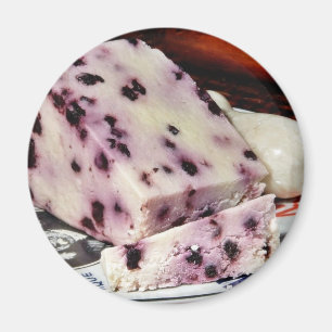 Blaubeerweiß Stilton Magnet