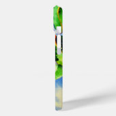 Blaubeerzweig, Aquarellmalerei Case-Mate iPhone Hülle (Rückseite / Links)