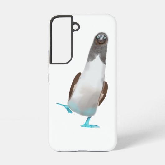 Blaubeinige Biddy Samsung Galaxy Hülle (Rückseite)