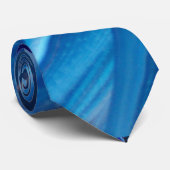 Blaubelag Krawatte (Gerollt)