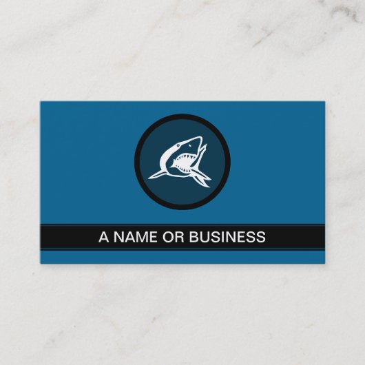 Blaublase Visitenkarte (Vorderseite)