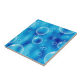 Blaublasen Fliese (Seite)