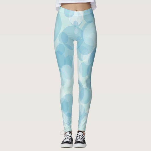 Blaublasen Leggings (Vorderseite)