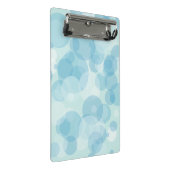 Blaublasen Mini Klemmbrett (Schrägansicht)