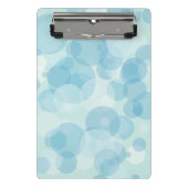 Blaublasen Mini Klemmbrett (Vorderseite)