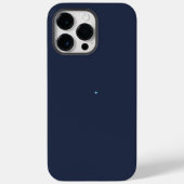 Blaublau Case-Mate iPhone Hülle (Rückseite)