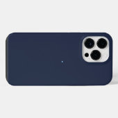 Blaublau iPhone Hülle (Rückseite (Horizontal))