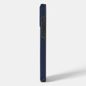 Blaublau iPhone Hülle (Linke Seite)
