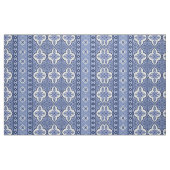 Blaublauer Böhmischer-Design Baumwolle-Twill Stoff (Fat Quarter (45,7 x 55,9 cm))