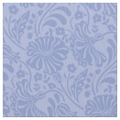 Blaublauer Böhmischer Designprima-Baumwolle Stoff (Nahaufnahme)