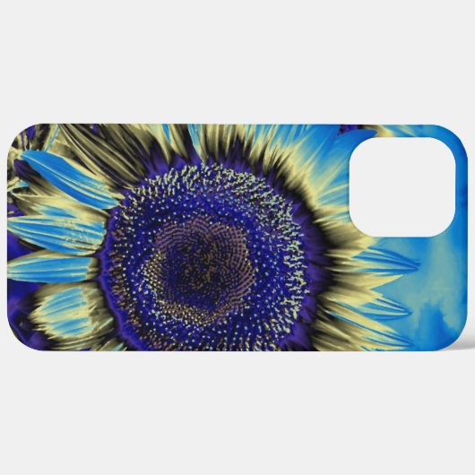 Blaublume Case-Mate iPhone Hülle (Hinten (horizontal))