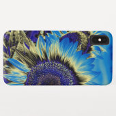 Blaublume Case-Mate iPhone Hülle (Rückseite (Horizontal))