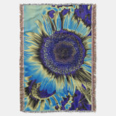 Blaublume Decke (Vorderseite Vertikal)