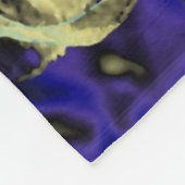Blaublume Fleecedecke (Ecke)