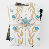 Blaublume Flora Geschenkpapier Set (Beispiel)