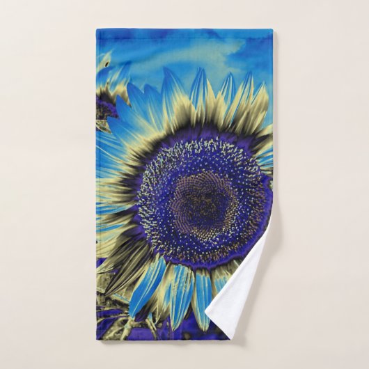 Blaublume Handtuch (Handtuch)