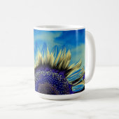Blaublume Kaffeetasse (VorderseiteRechts)