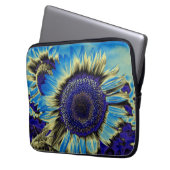 Blaublume Laptopschutzhülle (Vorderseite Links)