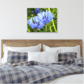 Blaublume Leinwanddruck (Insitu (Schlafzimmer))
