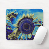 Blaublume Mousepad (Mit Mouse)