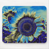 Blaublume Mousepad (Vorne)