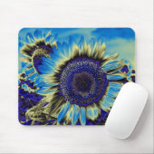 Blaublume Mousepad (Mit Mouse)