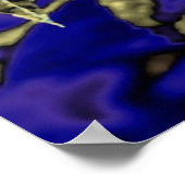 Blaublume Poster (Ecke)