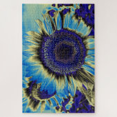 Blaublume Puzzle (Vertikal)