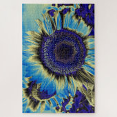 Blaublume Puzzle (Vertikal)