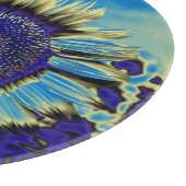 Blaublume Schneidebrett (Ecke)