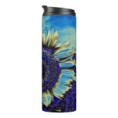 Blaublume Thermosbecher (Nach rechts gedreht)