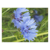 Blaublume Tischdecke (Vorderseite (Horizontal))