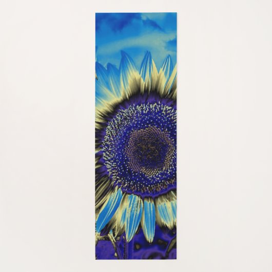 Blaublume Yogamatte (Rückseite)