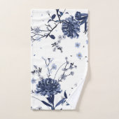 Blaublumen Badhandtuch Set (Handtuch)