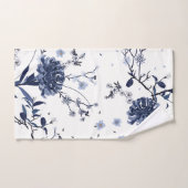 Blaublumen Badhandtuch Set (Handtuch)