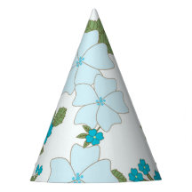 Blaublumen, Blumenmuster, Muster der Blume