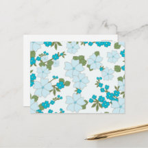 Blaublumen, Blumenmuster, Muster der Blume