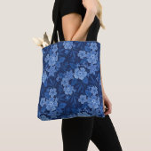 Blaublumen dunkelblau tasche (Von Nahem)