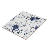 Blaublumen Fliese (Seite)