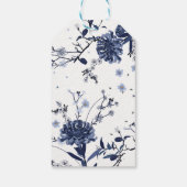 Blaublumen Geschenkanhänger (Rückseite)