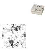 Blaublumen Gummistempel (Stempel)